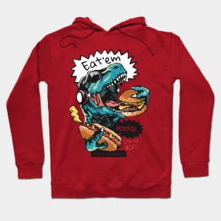 Hungry T-Rex Feast: Embrace the Appetite Hoodie